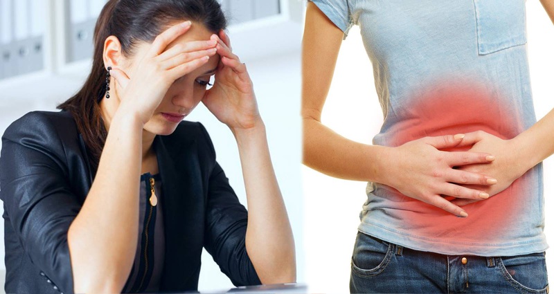 Buồn nôn, đau đầu, mệt mỏi, đau bụng nhẹ và rối loạn kinh nguyệt là các biểu hiện có thể gặp sau khi uống thuốc. 