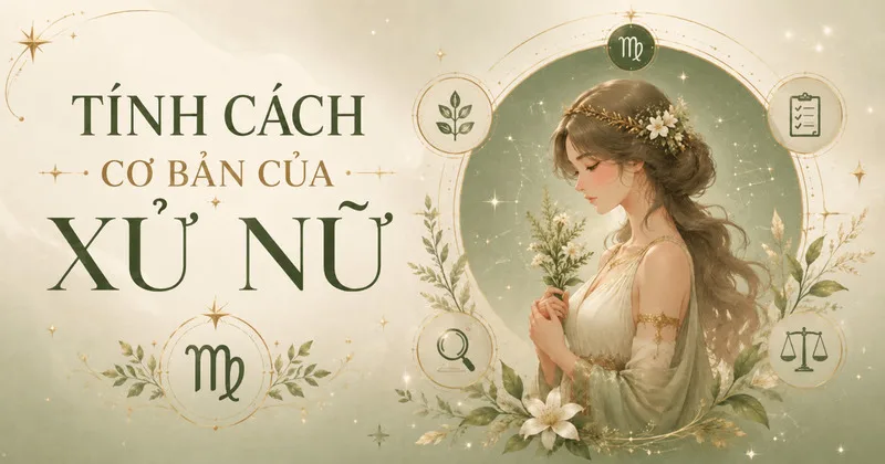 Xử Nữ nổi bật với tính cách cẩn thận, lý trí, thực tế và luôn hướng đến sự hoàn thiện.