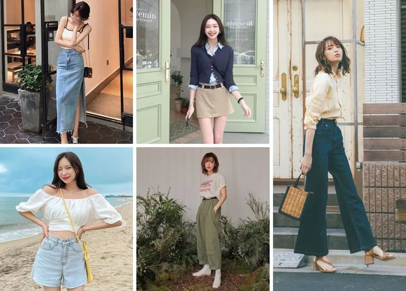 Phối màu tương phản tạo hiệu ứng thị giác mạnh mẽ và phá cách cho người mặc.