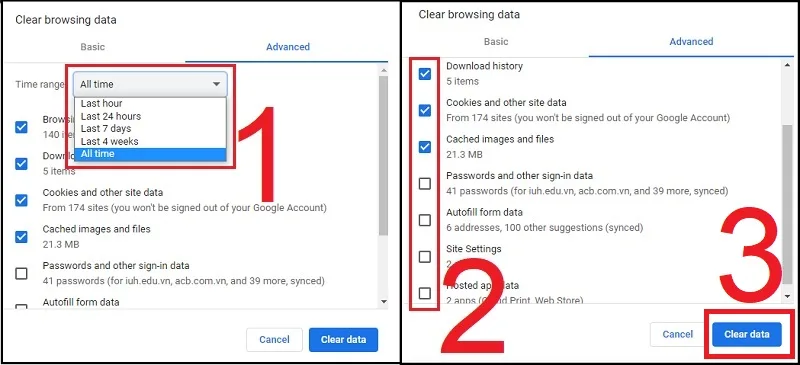 Kích hoạt tính năng tự động xóa lịch sử mỗi khi đóng trình duyệt Microsoft Edge.