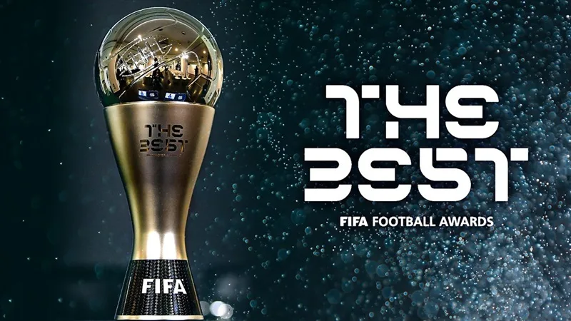 Sân khấu hoành tráng của lễ trao giải The Best FIFA Football Awards.